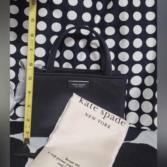 Kate Spade Sam Icon Ksnyl Mini Tote KL193 Blk NWT - Picture 5 of 13